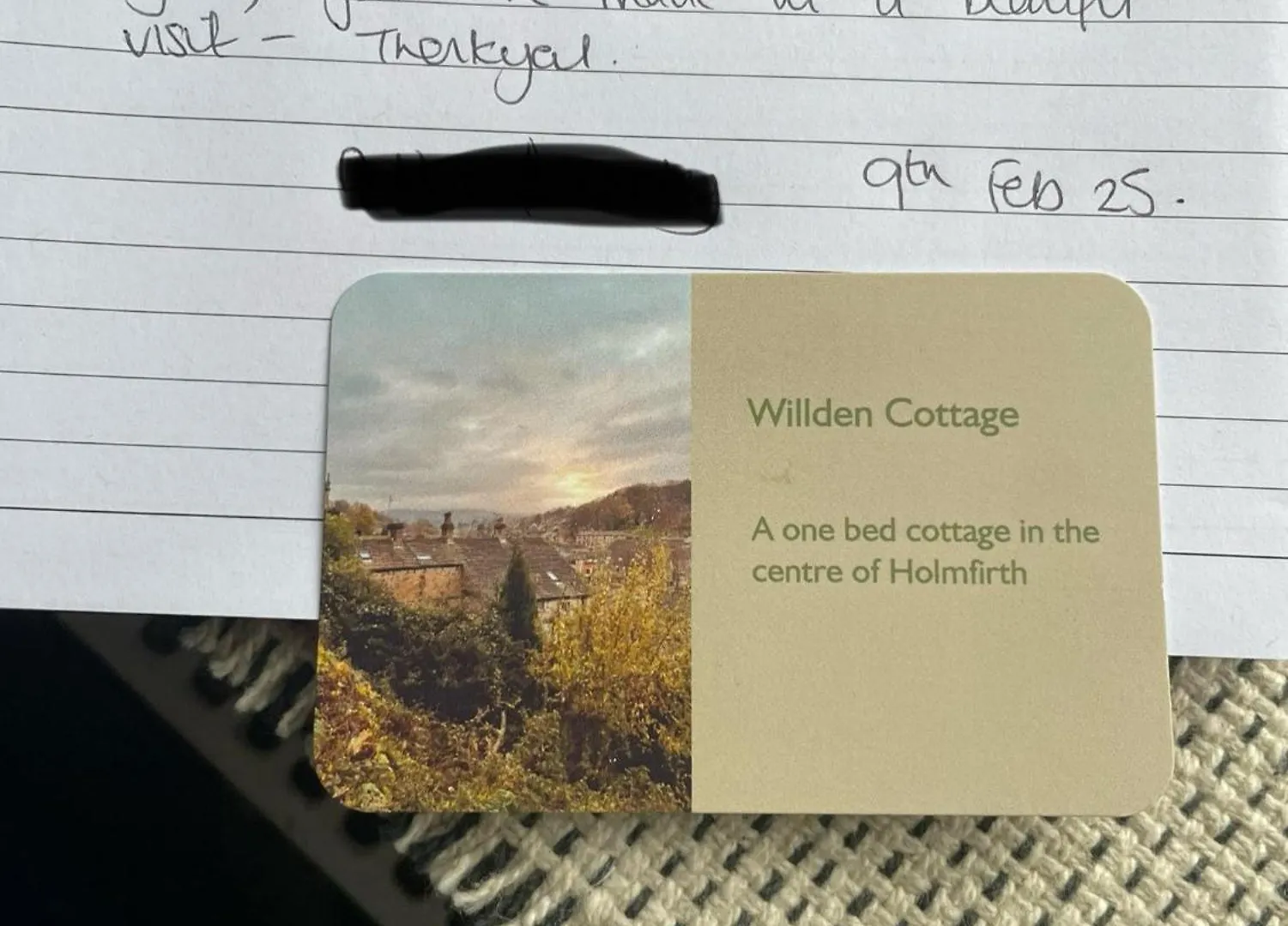 Willden Cottage Holmfirth