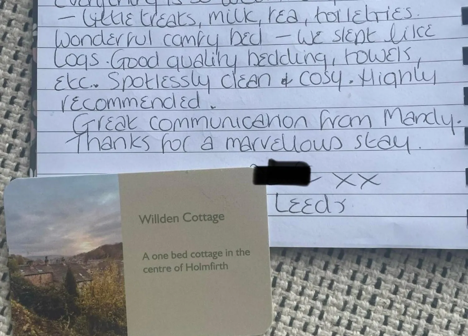 Сasa de vacaciones Willden Cottage Holmfirth